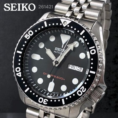 Montre seiko black - black, skx007