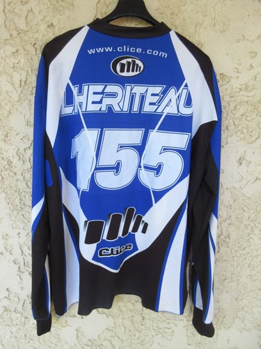 Maillot moto cross - porté, par