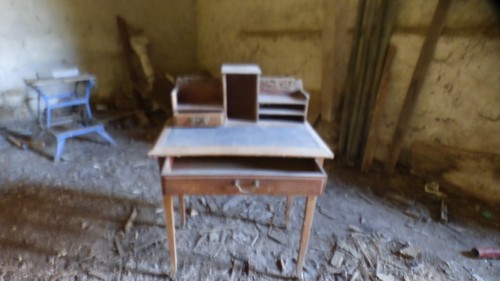 Bureau ancien bois à - en,