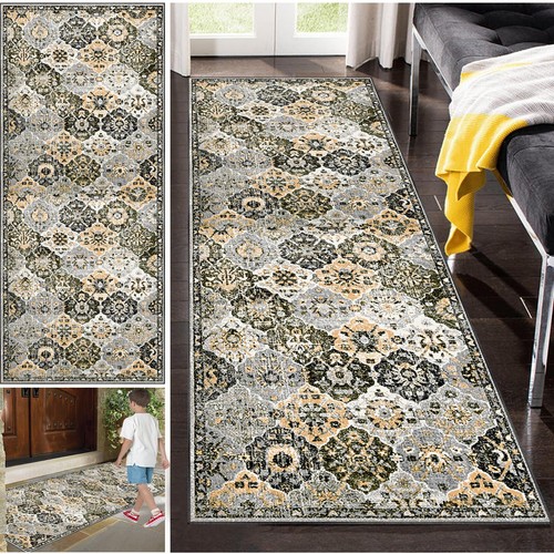 Tapis couloir long moderne - tapis,