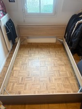 lit 2 places en bois 140/190