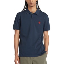 Timberland Polo pour Homme Merrymeeting River Bleu