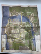 Mafia II 2 double-sided MAP & POSTER Collector’s Item