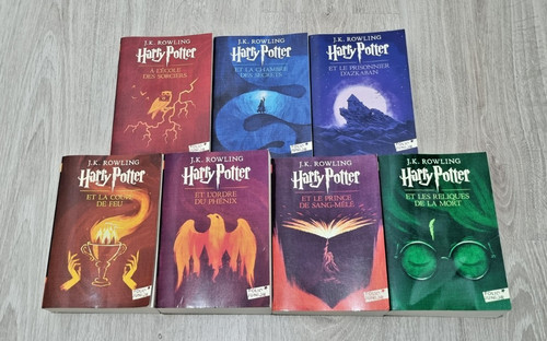 Harry potter 7 livres - harry,