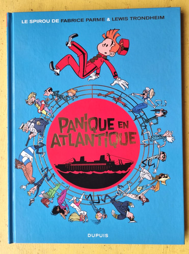 Spirou panique en - bd,