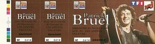 RARE / CONCERT TICKET TICKET - PATRICK BRUEL: LIVE A PALAVAS ( FRANCE ) 1995
