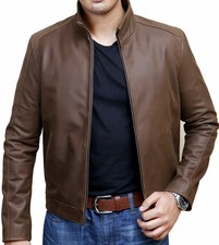 Veste d'hiver en cuir