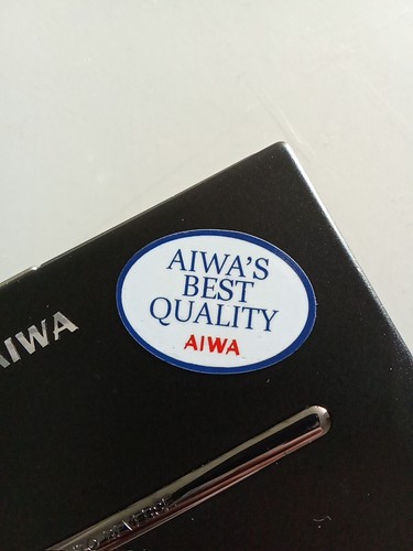 Stikers for walkman aiwa - 8,
