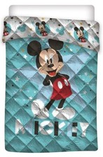 Mickey Mouse - Couette imprimée Enfant Réversible Disney - Couverture 140 x 200 