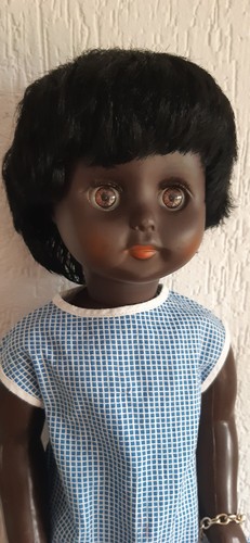 Poupée noire petitcollin - poupée,