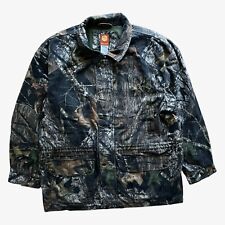 Vintage 90s Men's Decathlon Creation Geologic Woodland Camouflage Jacket Hunting