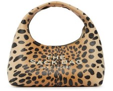 Marc Jacobs The Mini SACK BAG LEOPARD Handbag Bag RARE