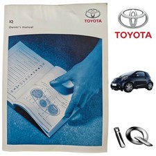Toyota IQ Owners Manual Handbook Wallet  2008~2012 (2008) OEM User Guide 