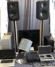 Complete Studio Recording Gear Mackie Hr824, Mac Pro, Behringer B-2 Pro And More