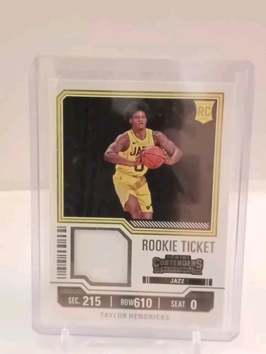 Rookie ticket taylor hendricks - ticket,