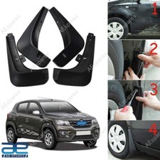 Ensemble De 4 Garde-Boue Noir