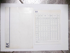 CITROËN BX nuancier