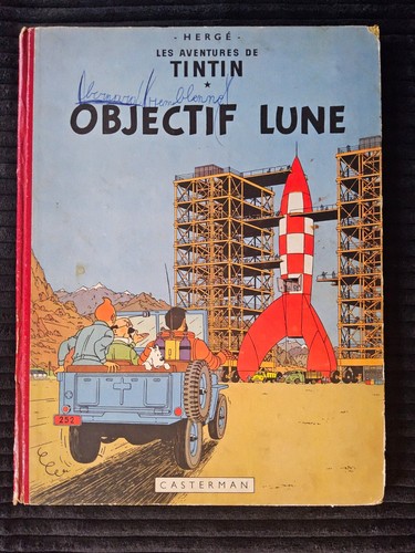 Tintin objectif lune b8 - -,
