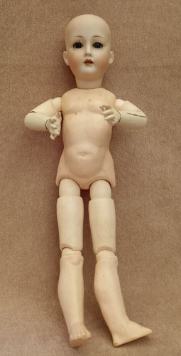 Ancienne poupée revalo tête - poupée,