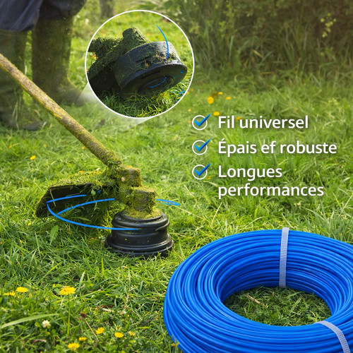 Bobine fil rond nylon - rond,