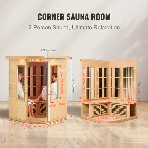 Sauna infrarouge lointain - sauna, en