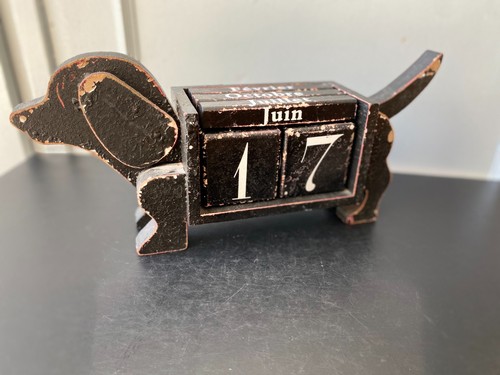 Calendrier perpétuel bois - calendrier,