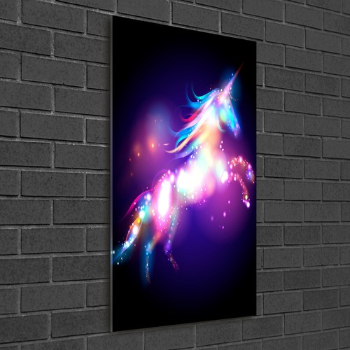 Tulup tableau sur verre - tableau,