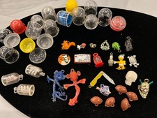 Vtg Gumball Charm Cracker Jack Lot Vending Machine Prizes Toys Trinkets Smalls