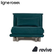 Ligne Roset Multy Tissu Fauteuil Turquoise Fonction Lit Canapé