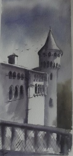 Aquarelle originale signée