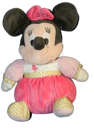 Doudou peluche minnie boule - peluche,