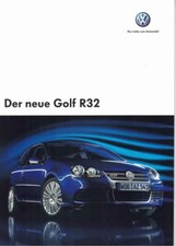Catalogue Brochure VW Golf R32