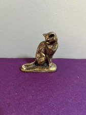 Figurine chat vintage en