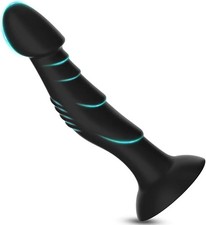 gode anal unisexe a ventouse