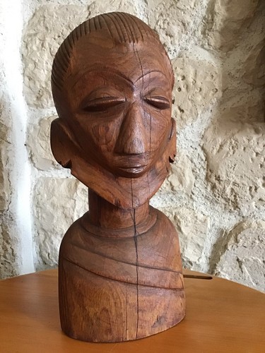 Statue ancienne buste - statue,