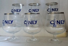 Lot 6 verres à bière 50 cl , CINEY , ref OD1197