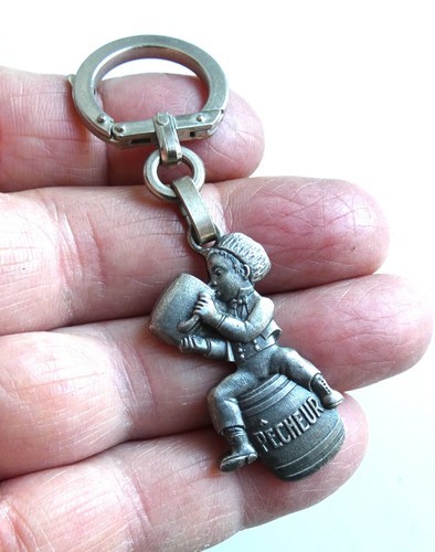 Ancien porte clé métal - , augis