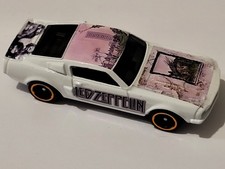Hot Wheels LED ZEPPELIN IV  1967 Ford MUSTANG SHELBY GT 500 custom