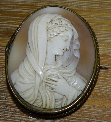 Superbe broche camee - -superbe,