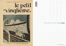 TINTIN carte postale Le petit