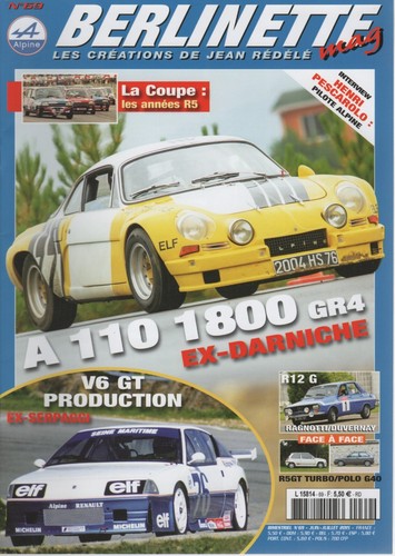 Berlinette mag gt turbo - mag, r5