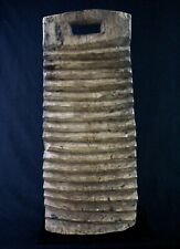African Art - Old Board or Washing Machine in Baoulé Wood - 60 Cms +++++