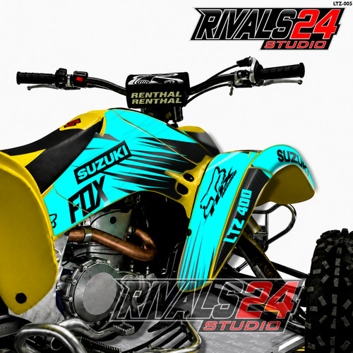 Ltz 400 suzuki wrap - 400, graphics