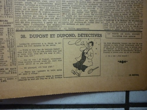 Tintin journal soir - journal,