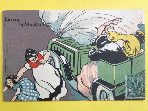 Cpa fantaisie litho - fantaisie, doyen