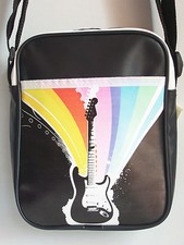 Sac bandoulière fantaisie déco guitare