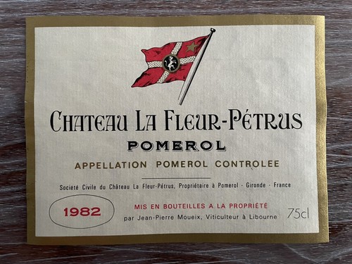 étiquette château fleur - château,