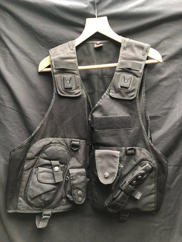 Gilet tactique vintage noir - tactique,