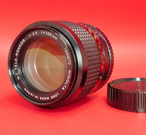 Objectif minolta tele rokor - minolta, mc