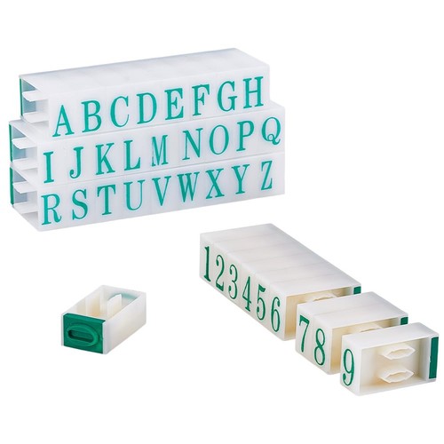Tampon lettre détachable z - tampon,